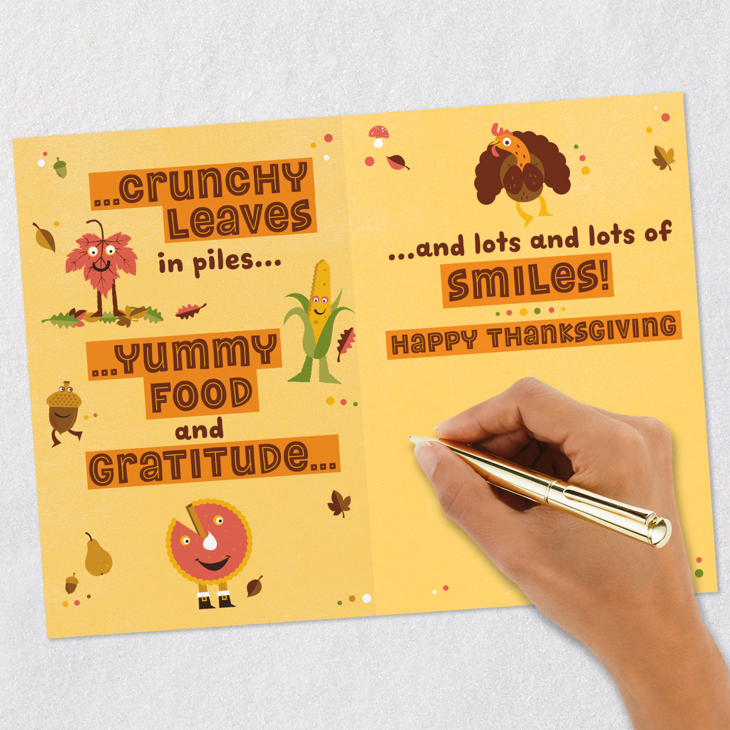 Lots of Smiles Thanksgiving Card for Grandson for only USD 2.00 | Hallmark