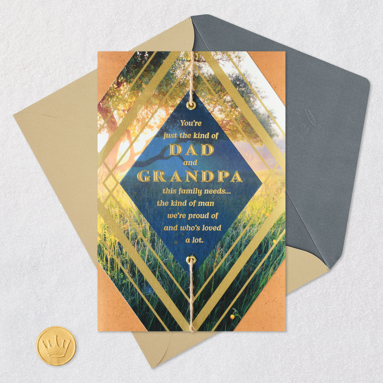 You're a Great Man, Dad and Grandpa Birthday Card From Us for only USD 6.59 | Hallmark