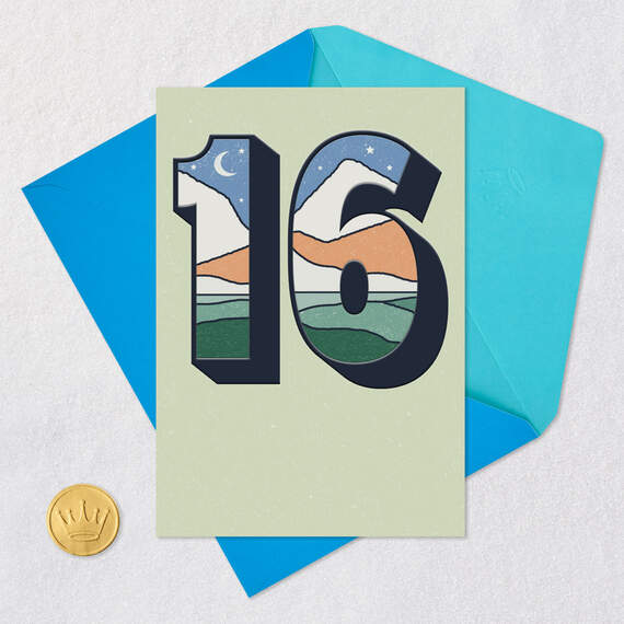 Make the Most of It 16th Birthday Card, , large image number 5