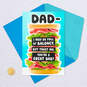 Food Puns Funny Birthday Card for Dad, , large image number 5