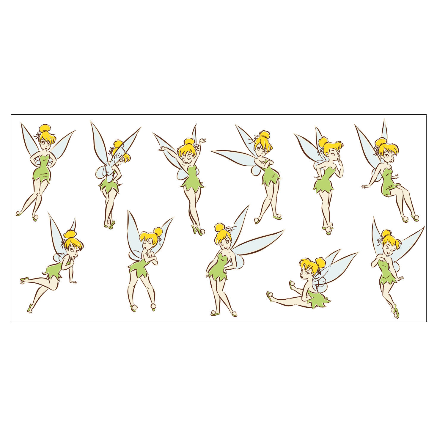 Disney Tinker Bell Collector Glass Full glass design  image number 2