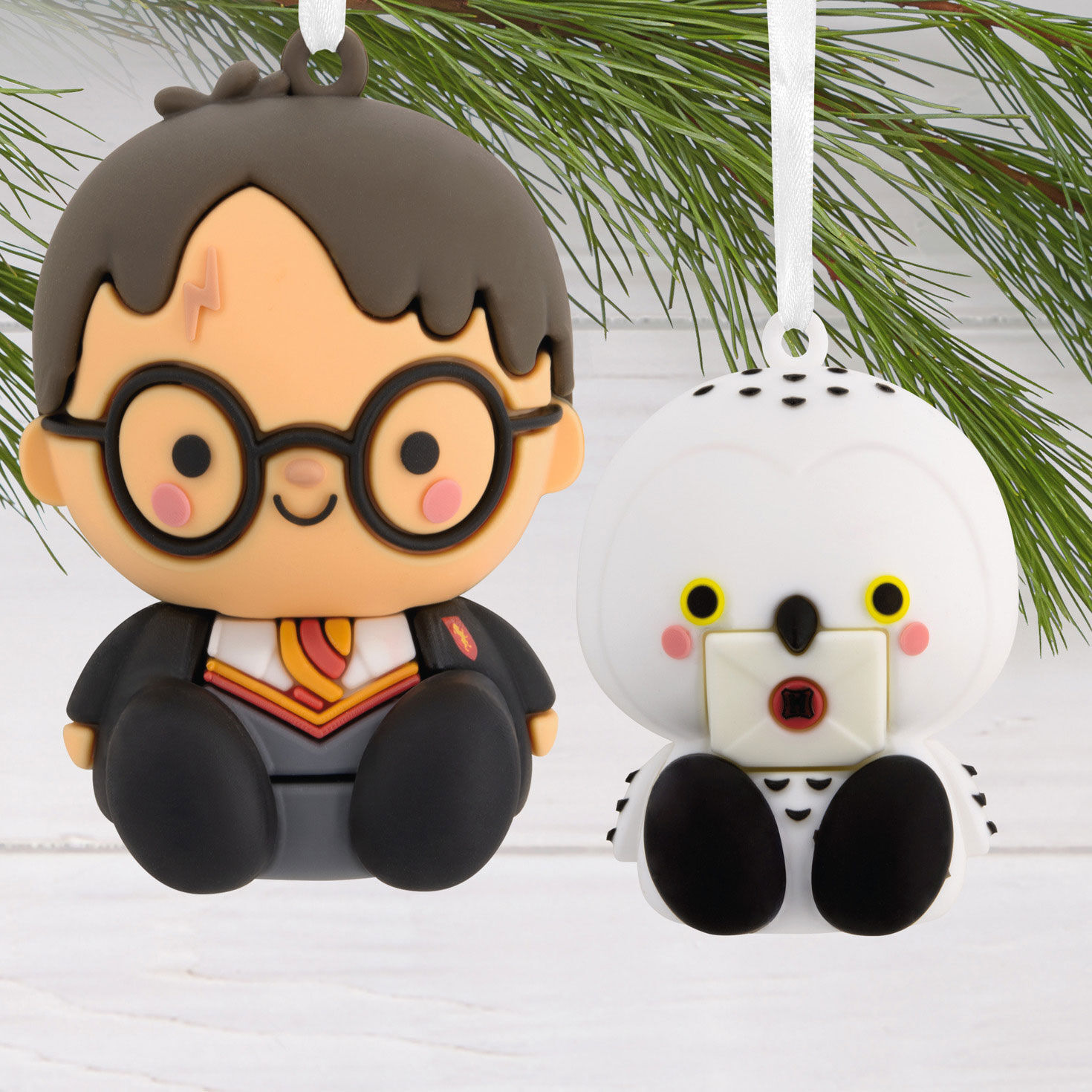 Better Together Harry Potter™ and Hedwig™ Magnetic Hallmark Ornaments, Set of 2 for only USD 14.99 | Hallmark