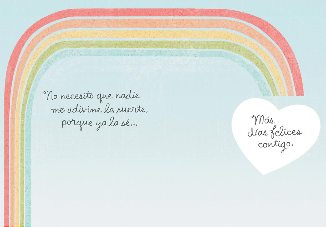Lucky Me Spanish-Language Love Card
