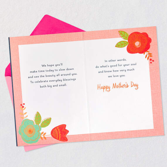 Make Time Today for You Mother's Day Card for Mother-in-Law, , large image number 4