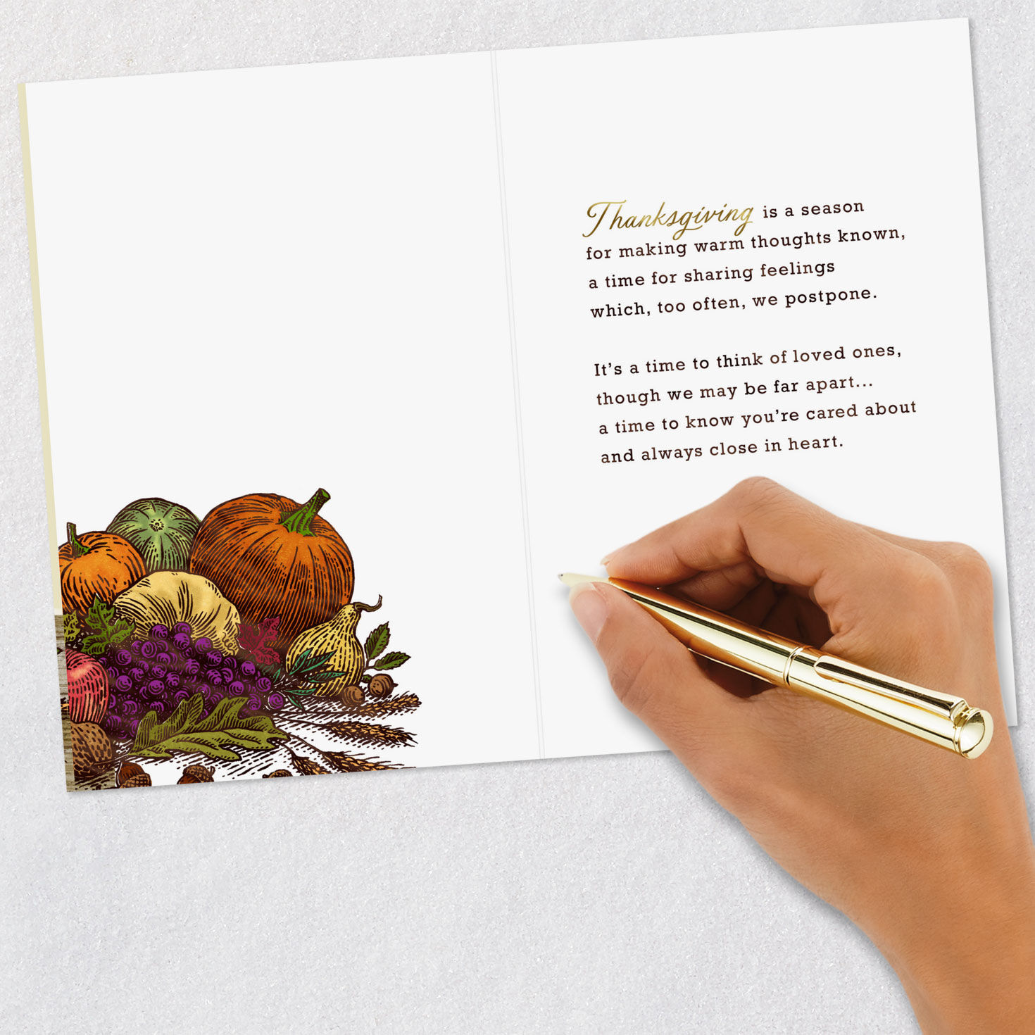 We're Always Close in Heart Thanksgiving Card for only USD 4.59 | Hallmark