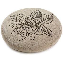 Flower DIY Coloring Rock, Flower DIY Coloring Rock, , large
