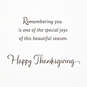 Fall Wreath Thinking of You Thanksgiving Card, Pack of 6, , large image number 3
