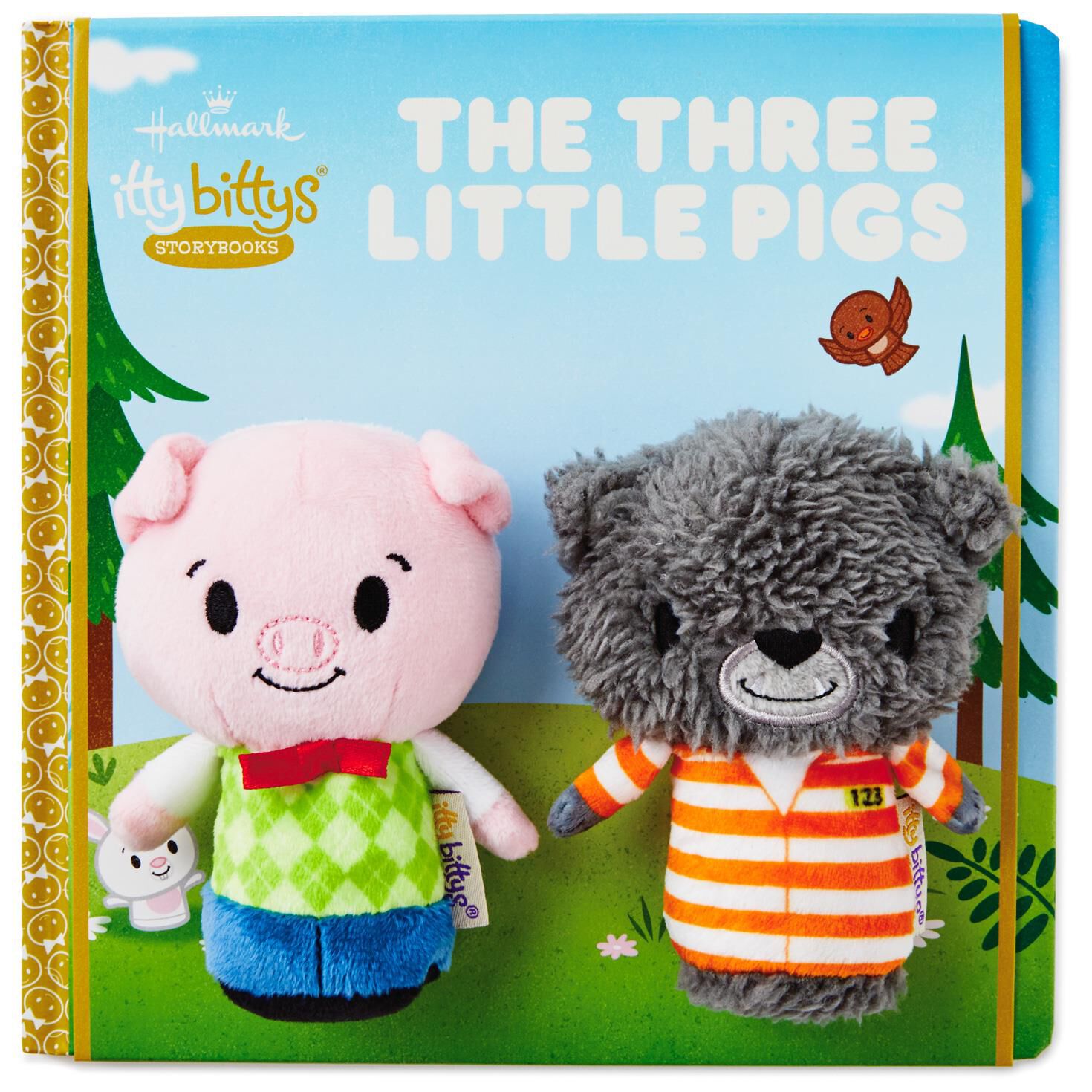 three little pigs stuffed animals