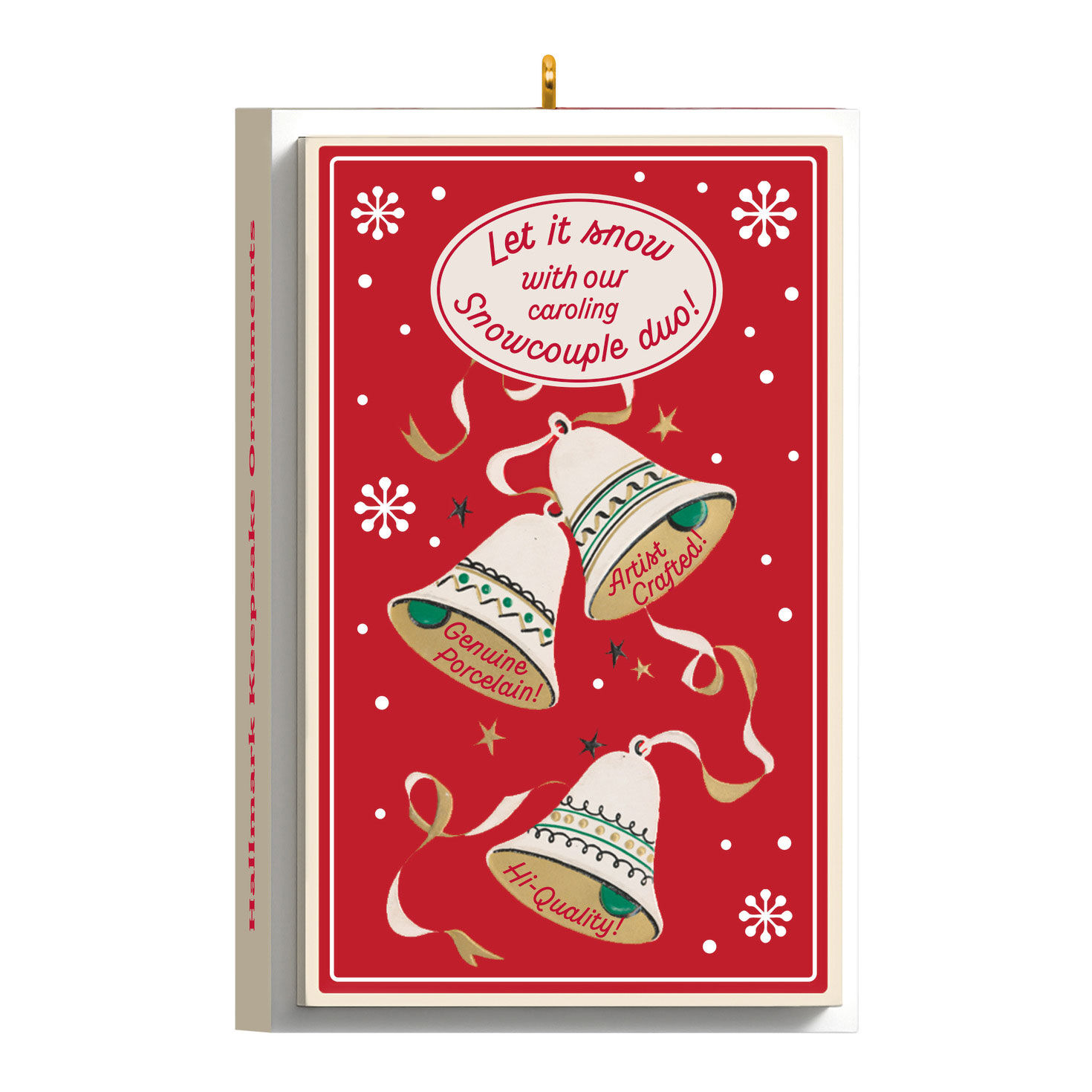 Vintage Snowman Ornaments Keepsake Ornament Back image number 6