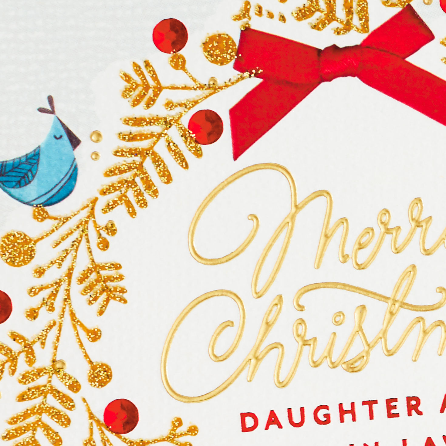 So Thankful Religious Christmas Card for Daughter and Son-in-Law, , large image number 5