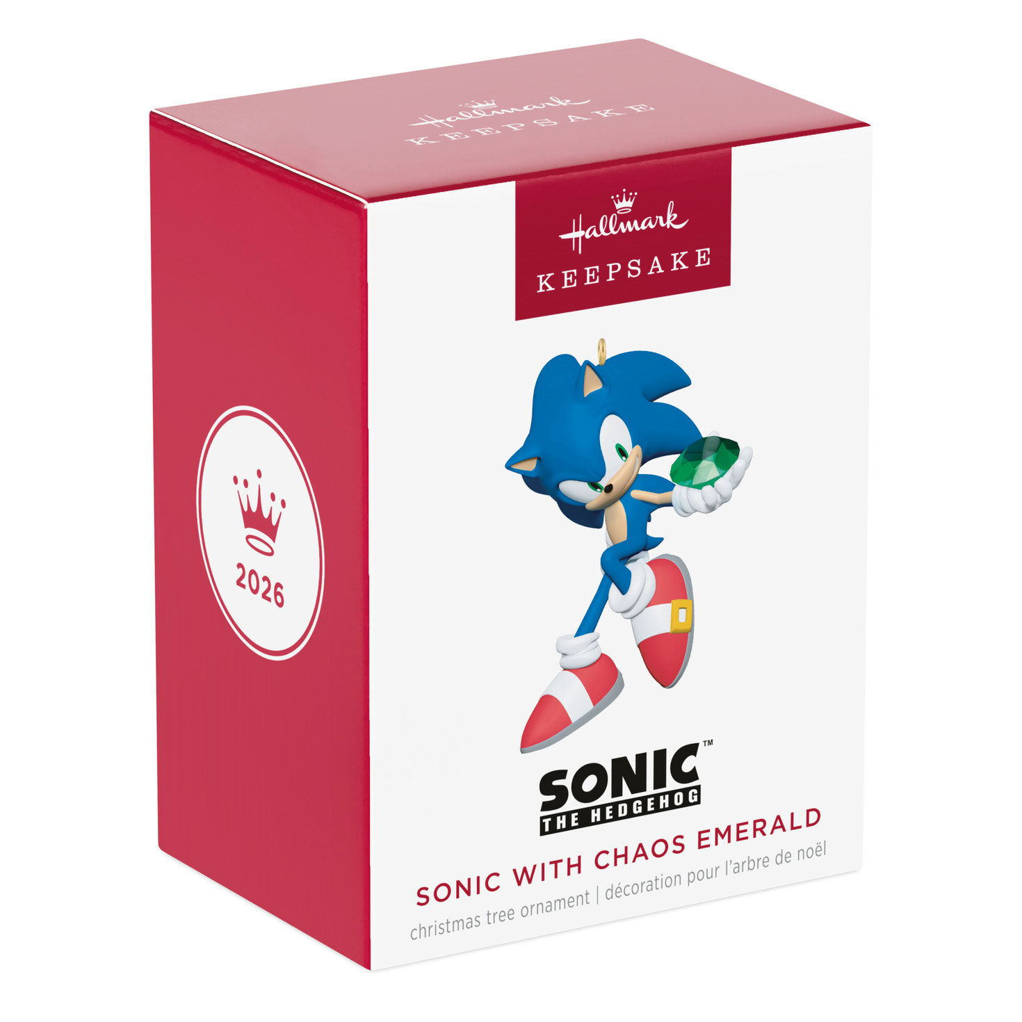 Sonic Holding Emerald Keepsake Ornament Package Front image number 7