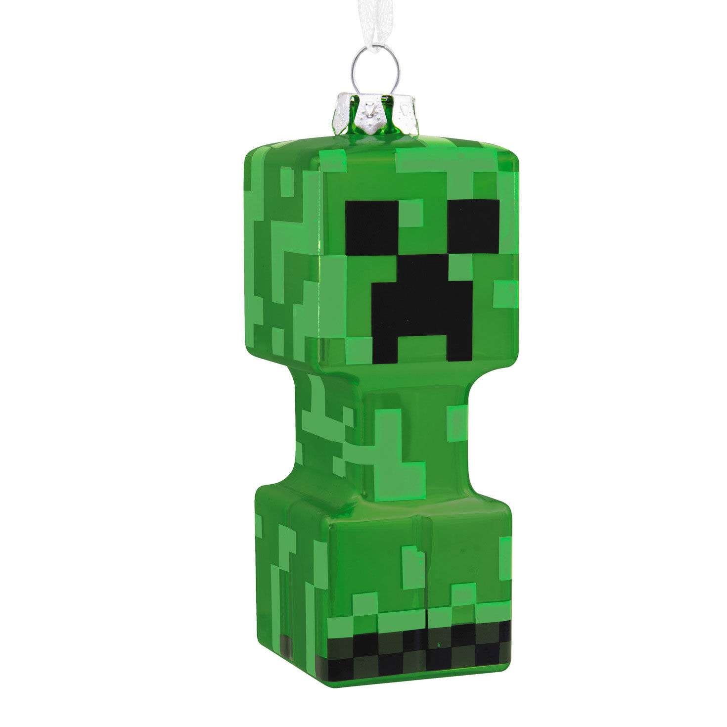 Minecraft Creeper Blown Glass Hallmark Ornament