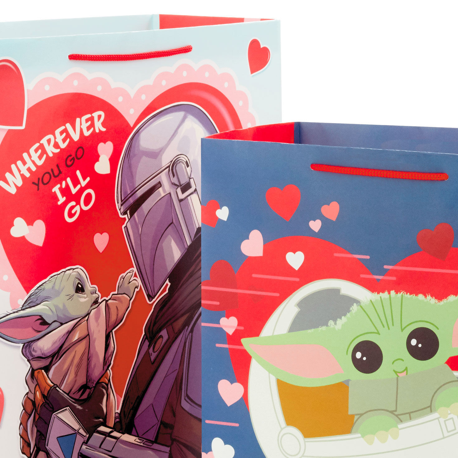Star Wars: The Mandalorian&trade; 2-Pack Large and XL Valentine's Day Gift Bags, , large image number 4