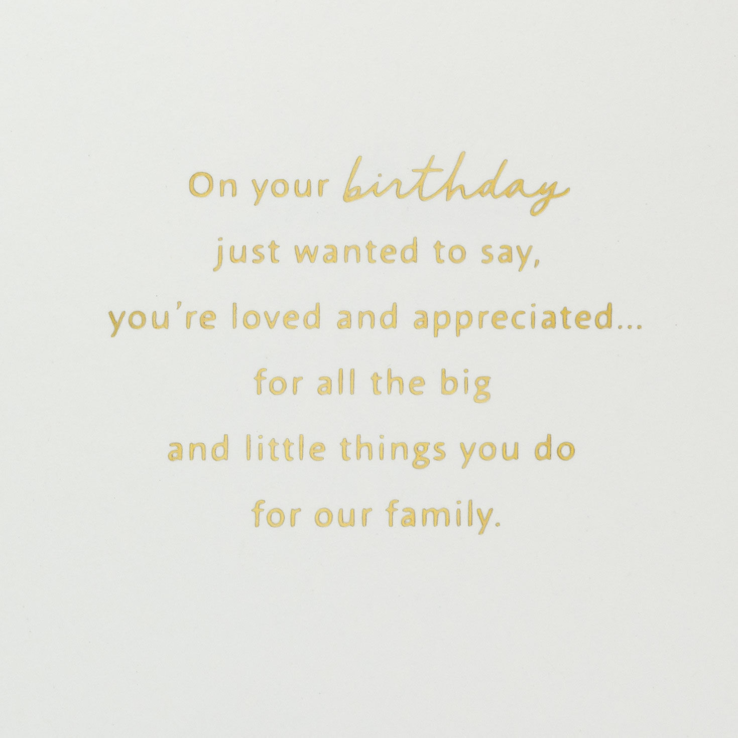 Geometric Orange and Green Cake on Navy Birthday Card Sentiment image number 2