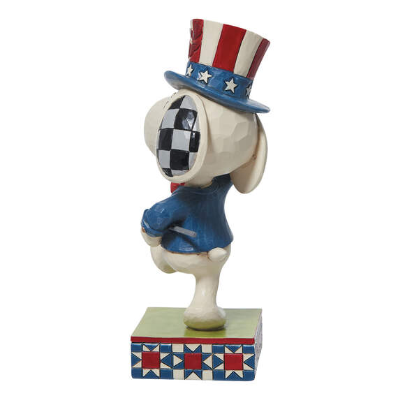 Jim Shore Peanuts Patriotic Snoopy Marching Figurine, 5.25", , large image number 2