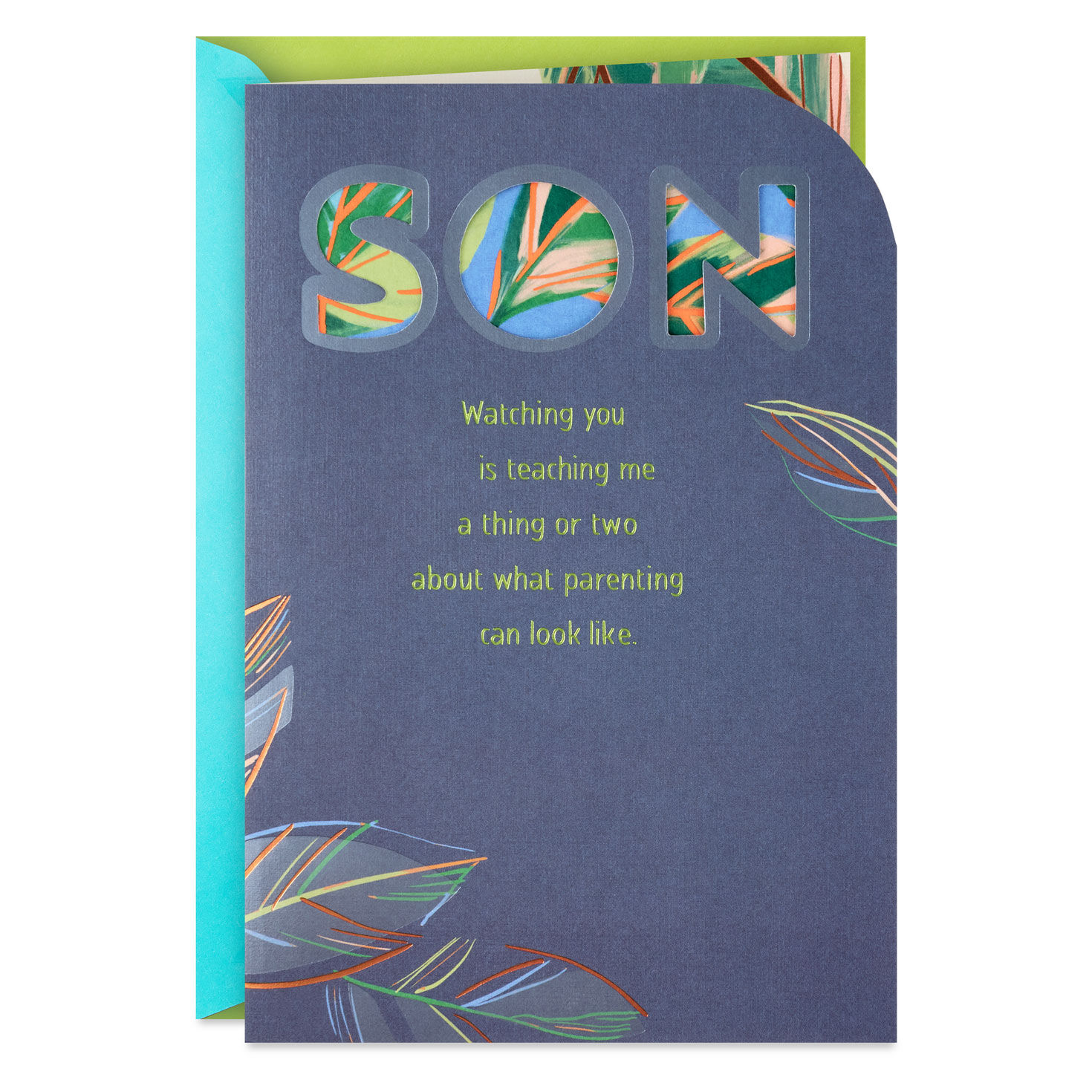 All the Ways Love Takes Shape Father's Day Card for Son