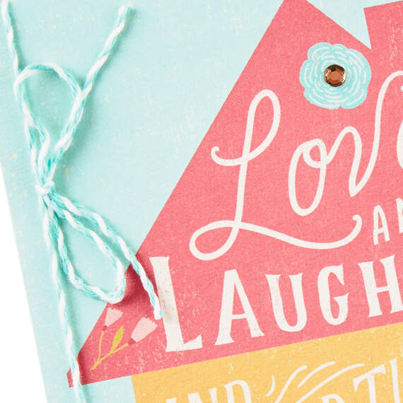 Love and Laughter Makes Us Family Birthday Card, , large image number 4