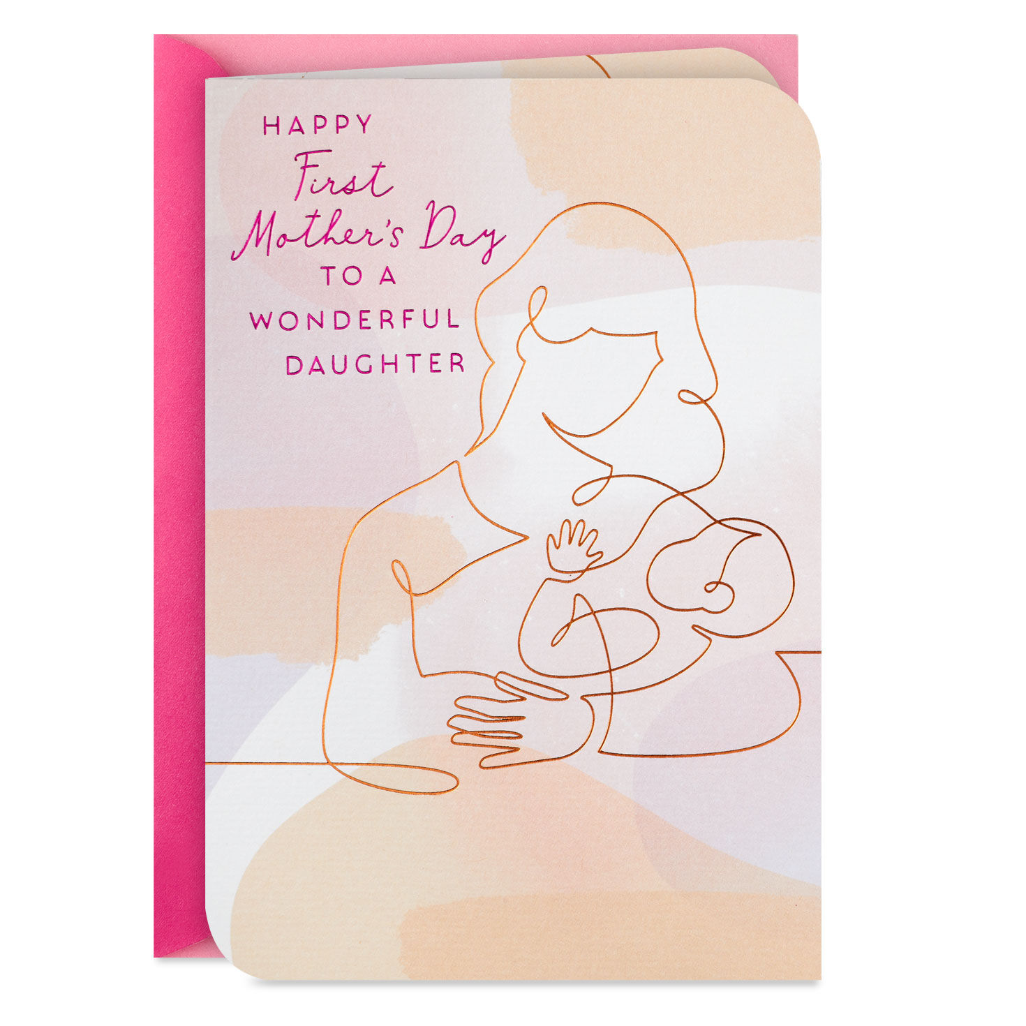 Happy First Mother's Day Card for Daughter