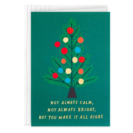 Thankful for You Always Christmas Card, , large