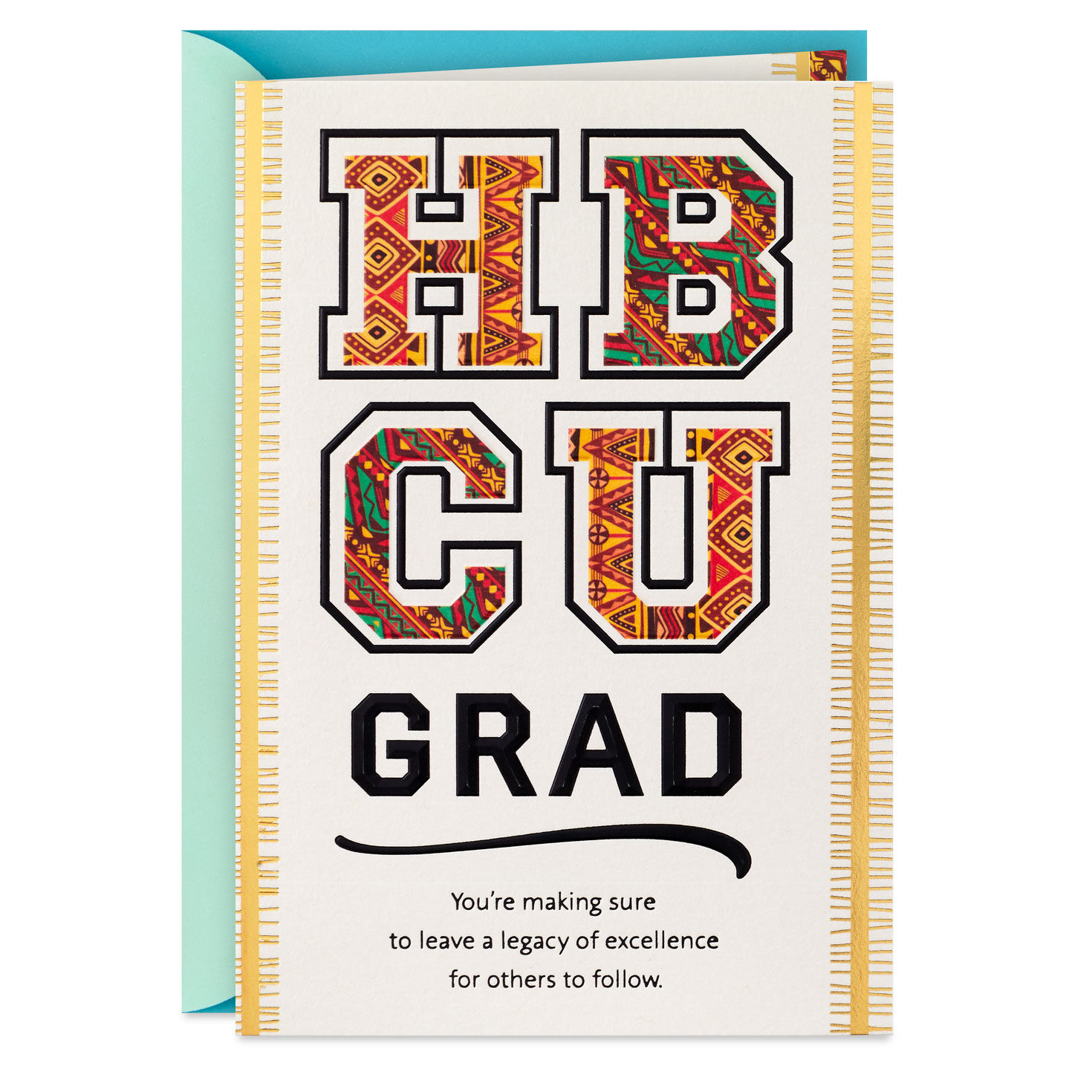 We're Witnessing Your Brilliance HBCU Graduation Card