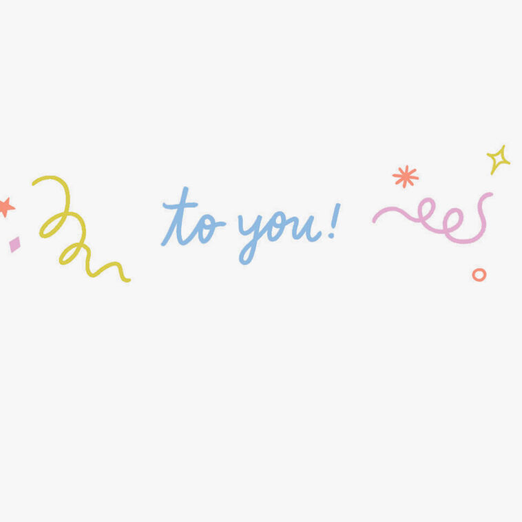 Champagne Bottle and Confetti Congratulations Card Sentiment image number 2