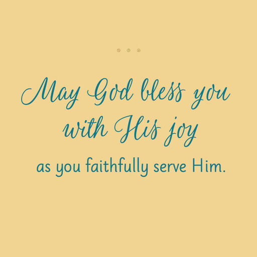 All the Ways Religious Clergy Appreciation Card, 