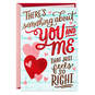 There's Something About You and Me Valentine's Day Card, , large image number 1