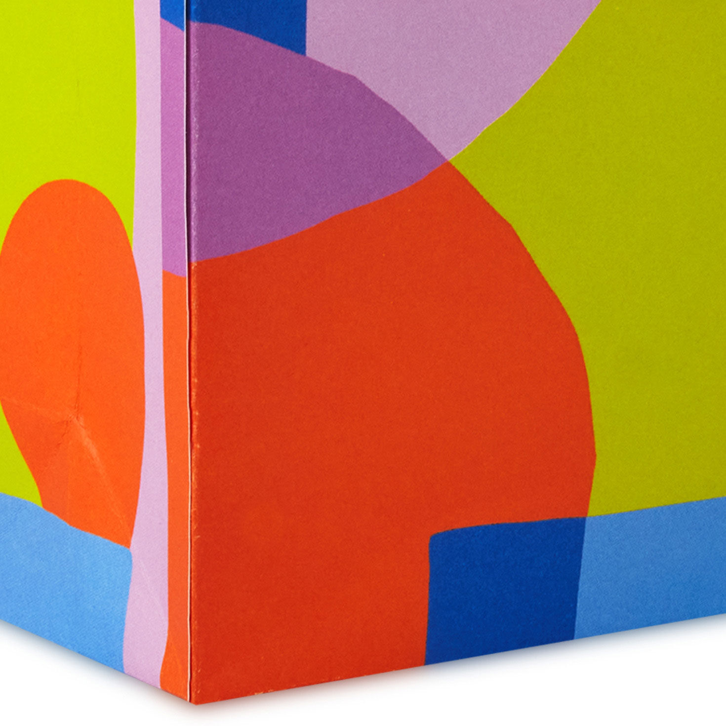 4" Abstract Neon Shapes Mini Treat Bags With Handles, Pack of 4, , large image number 5