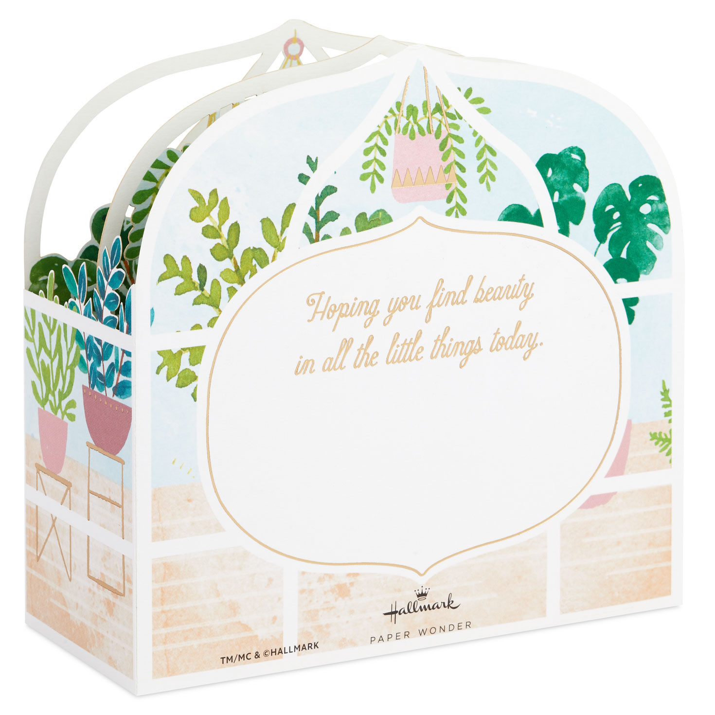 Greenhouse Plants and Cats 3D Pop-Up Card, , large image number 2