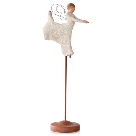 Willow Tree® Dance of Life Angel Figurine on Stand, , large