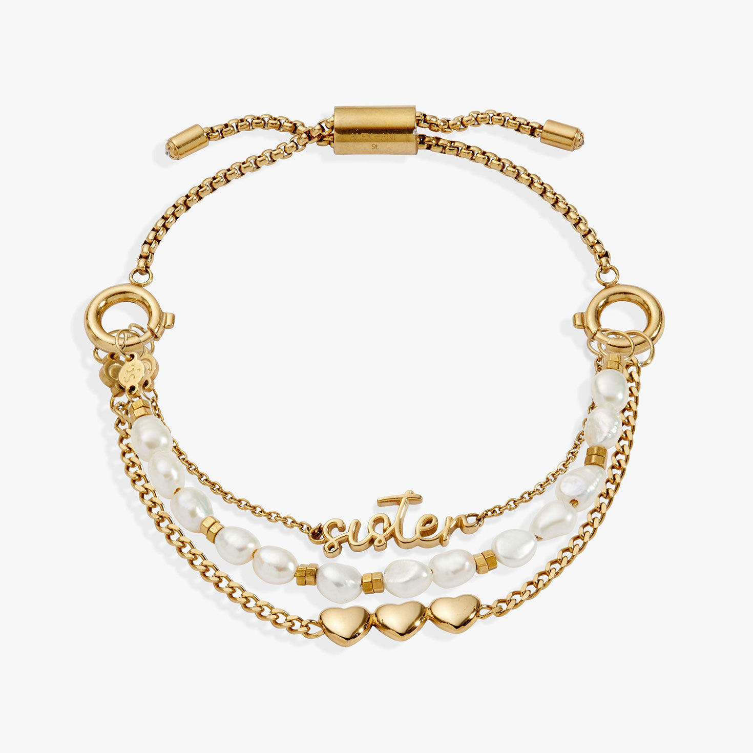 Alex And Ani Sister 'Home Is Where The Heart Is' Stranded™ Bracelet Set