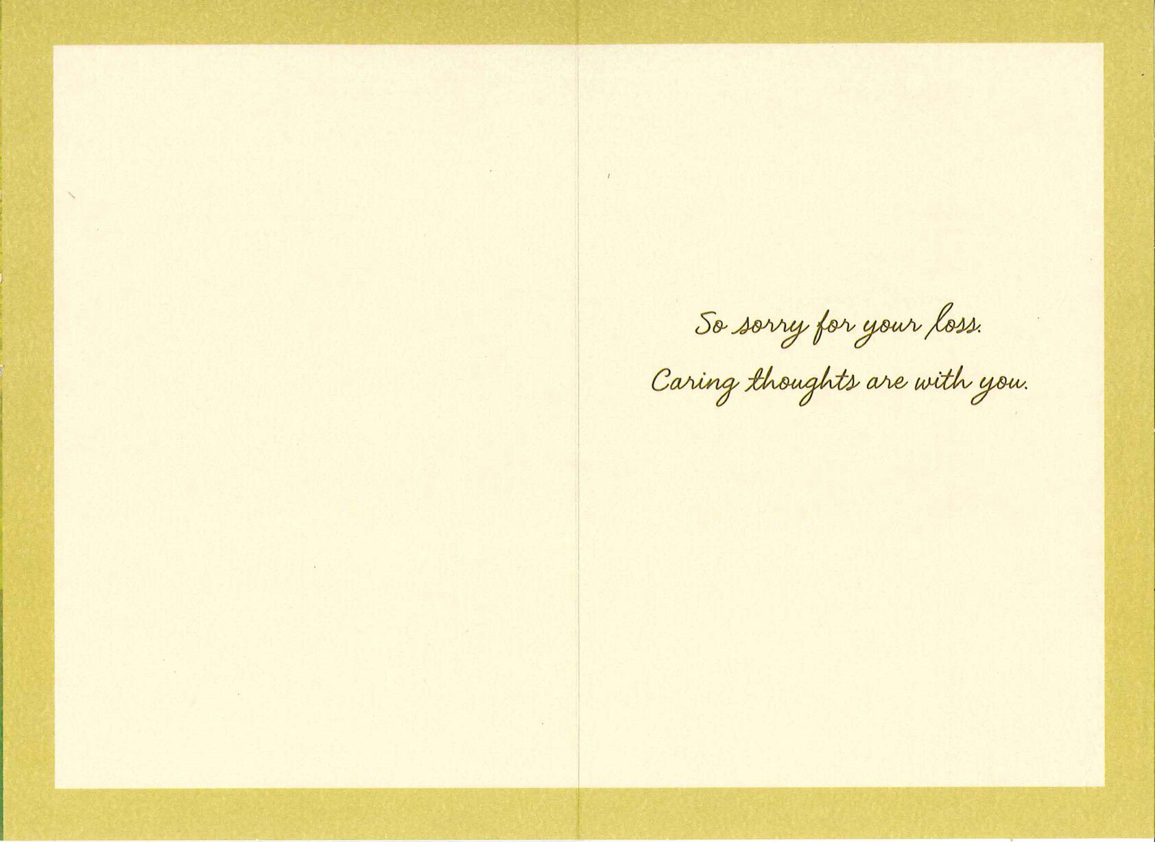 card for loss of pet