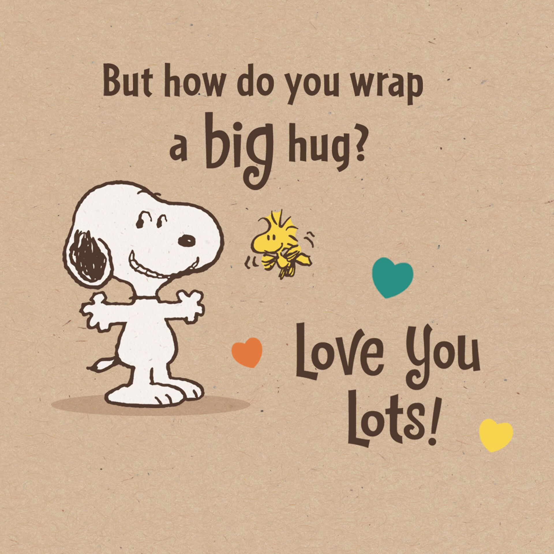 Peanuts® Snoopy Big Hug Grandparents Day Card Greeting Cards Hallmark