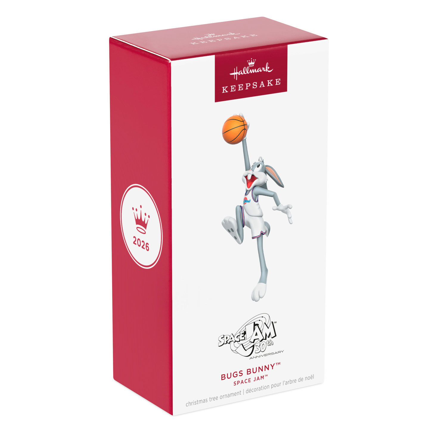Space Jam 30th Bugs Bunny Keepsake Ornament package front image number 7