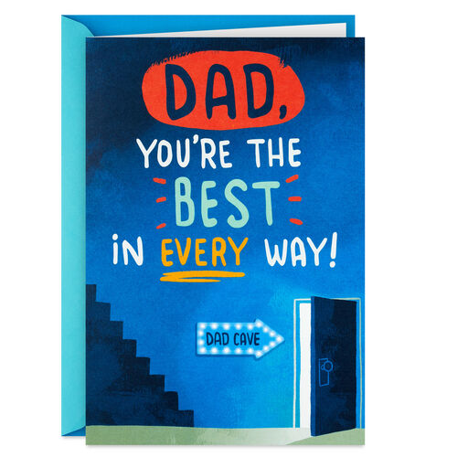 You're the Best Pop-Up Father's Day Card for Dad, 