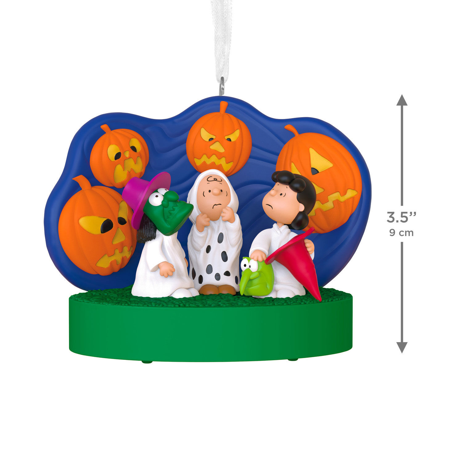 It's the Great Pumpkin Halloween Keepsake Ornament measurement image number 2