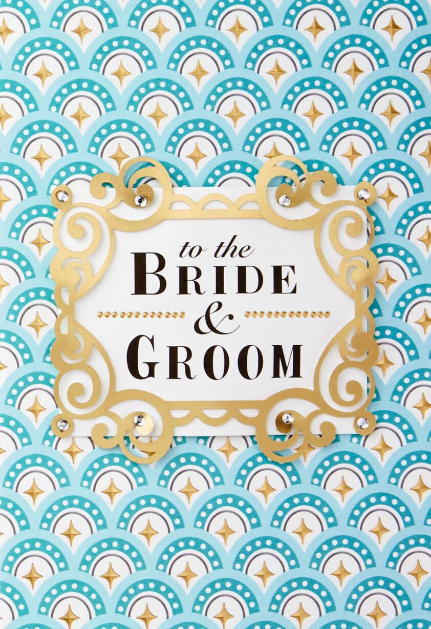 A Toast for You Wedding Card