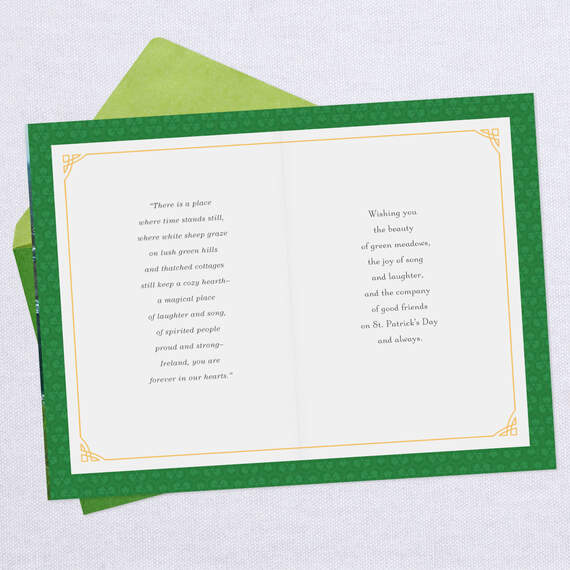 The Beauty of Ireland St. Patrick's Day Card, , large image number 4