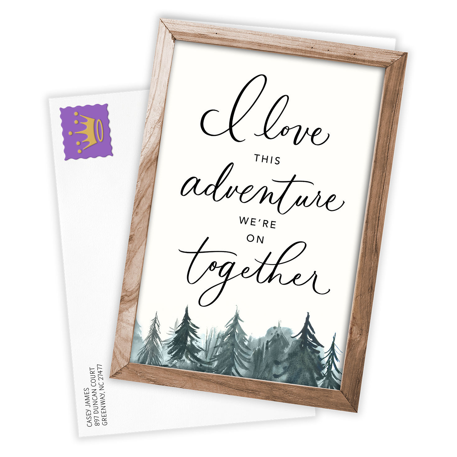 Love Our Adventures Romantic Custom Love Card for only USD 4.99 | Hallmark