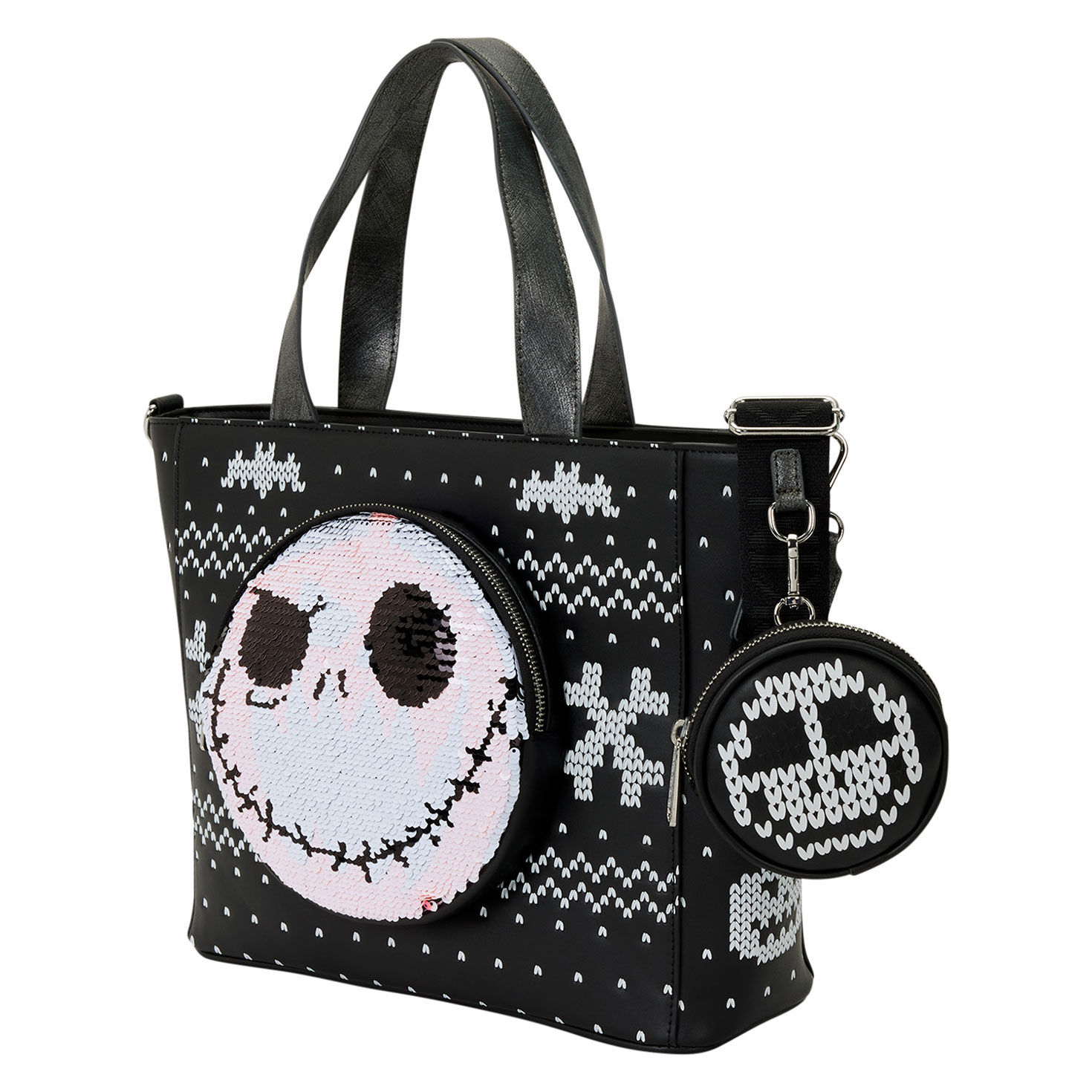 Nightmare Before Christmas Jack Tote Bag Side image number 5