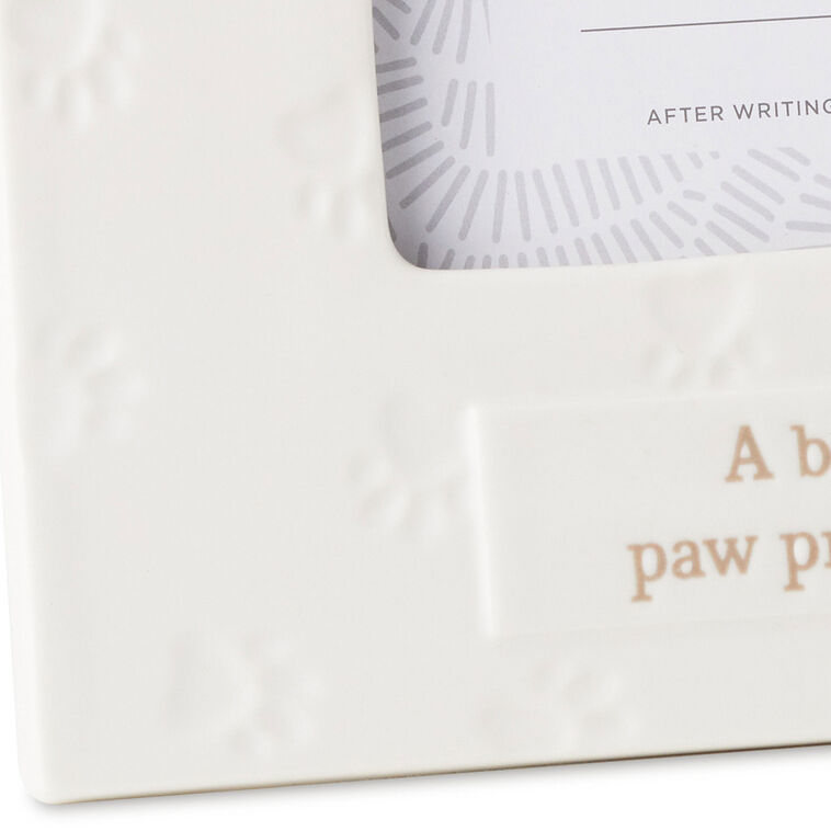 A Best Friend Leaves Paw Prints Picture Frame, 4x6, , large image number 4