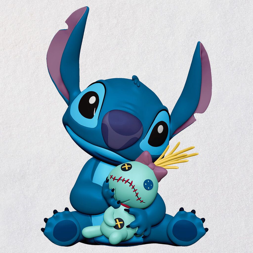 Disney Lilo Stitch Stitch And Scrump Ornament