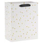 Best Day Ever Ivory and Dots Medium Gift Bag back image number 6