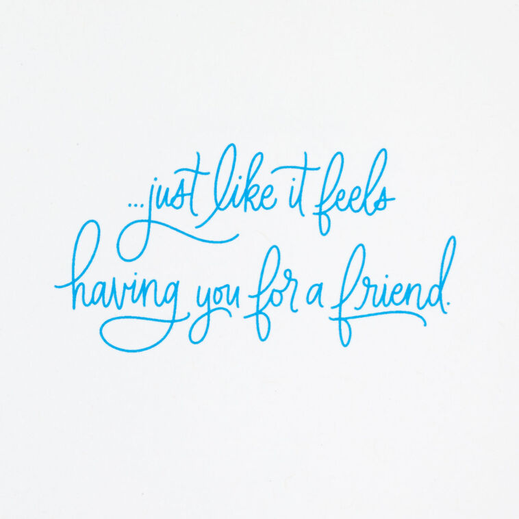 Hope You Feel Happy in Your Heart Birthday Card for Friend, , large image number 2