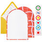 Arch With Squiggles and Squares Stationery Set closeup view image number 3