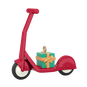 Mini Small Scooter Ornament, 0.97", , large image number 8