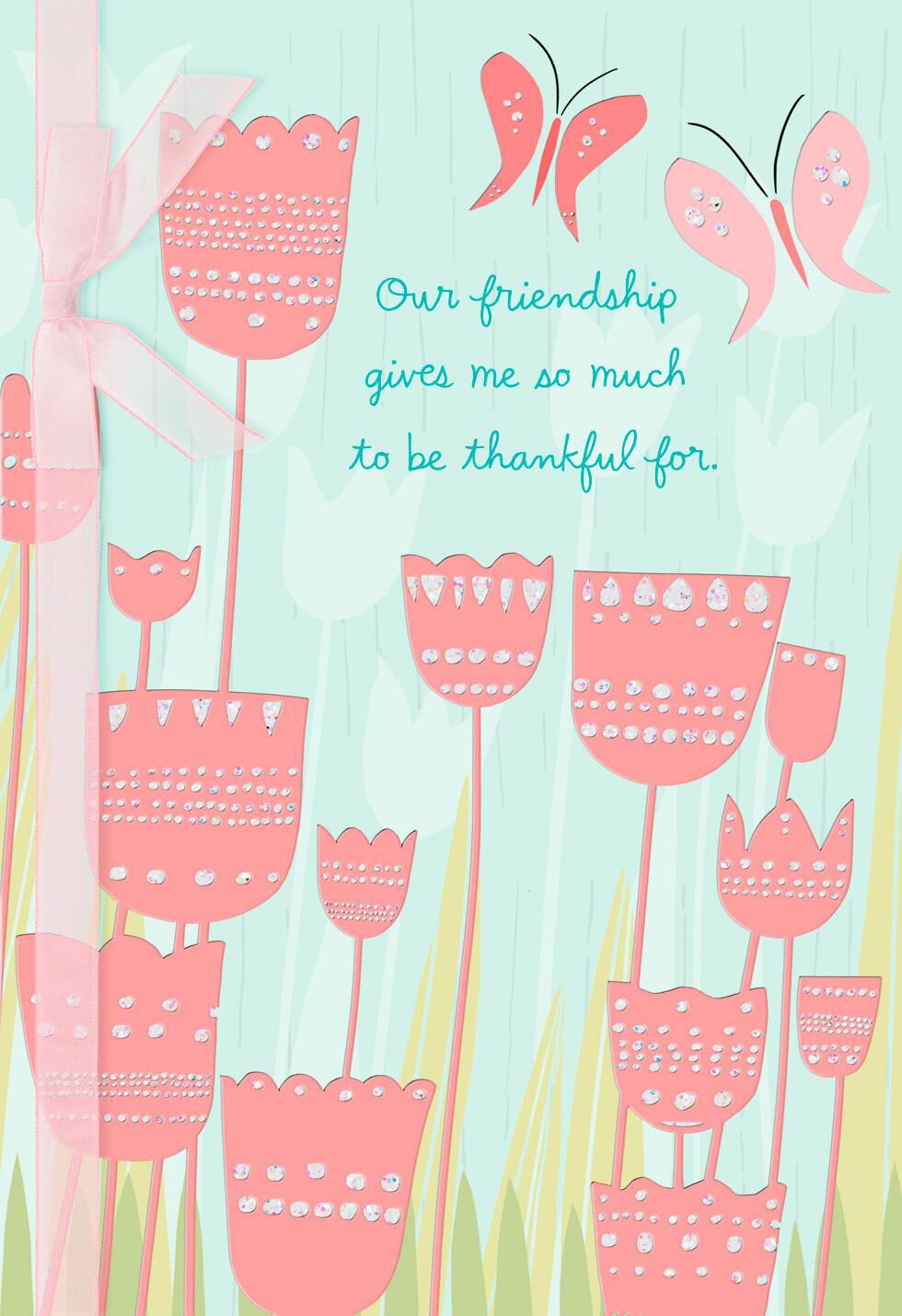 I'm Lucky in Every Way Friendship Card