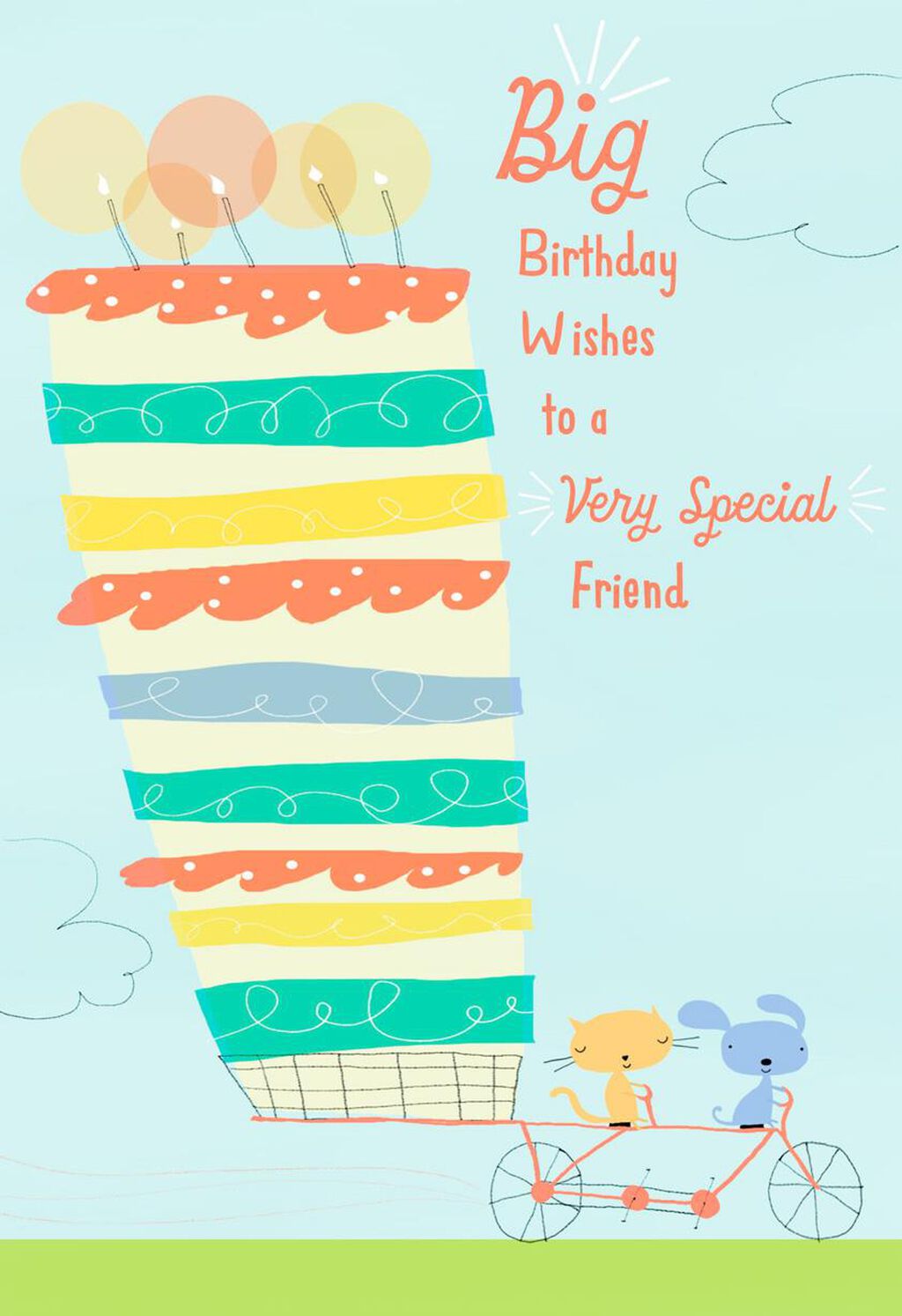Big Wishes For A Special Friend Birthday Card Greeting Cards