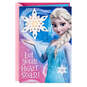 Disney Frozen Elsa Snowflake Musical Birthday Card With Light, , large image number 1