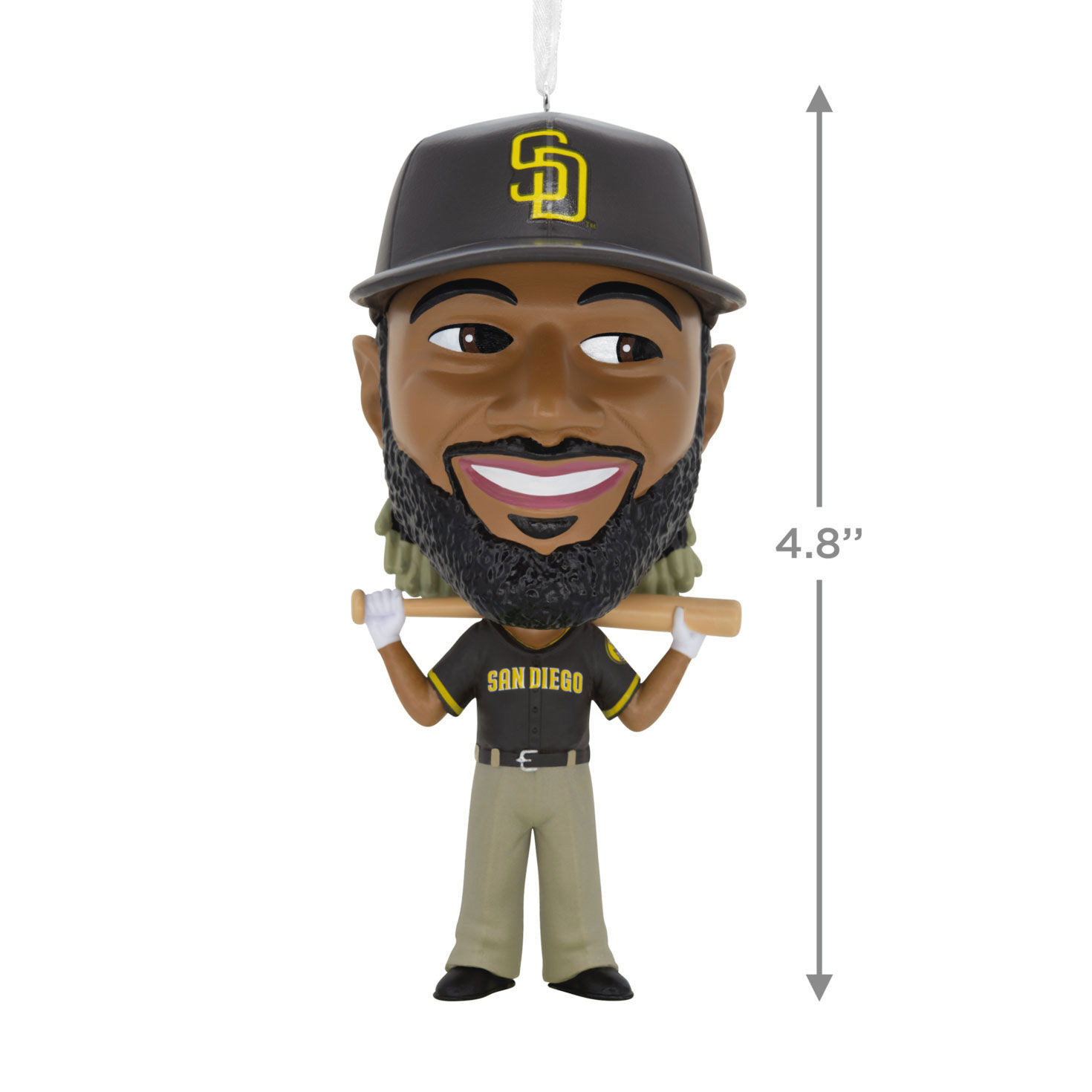 Fernando Tatis Jr. Bobblehead Christmas Ornament measurement image number 3